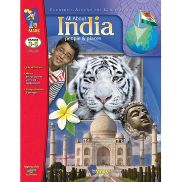 All About India Grades 3-5 - Paperback