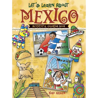 Let's Learn about Mexico: Activity and Coloring Book - Paperback