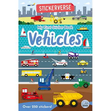 Stickerverse - My First Sticker Book Vehicles - Paperback