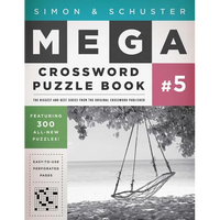 Simon & Schuster Mega Crossword Puzzle Book #5 - Paperback