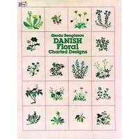 Danish Floral Charted Designs - Paperback