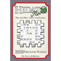 Hidato fun 30: 203 New Logic Puzzles - Paperback