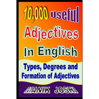10,000 Useful Adjectives In English: Types, Degrees and Formation of Adjectives - Paperback