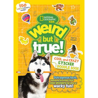 Weird But True! Cool and Crazy Sticker Doodle Book - Paperback