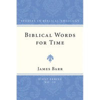 Biblical Words for Time - Paperback