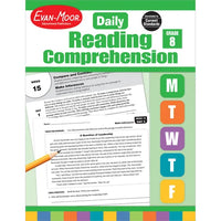 Daily Reading Comprehension, Grade 8 Te - Paperback