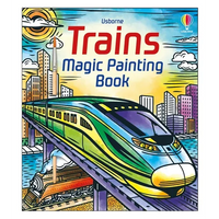 Trains Magic Painting Book - Paperback