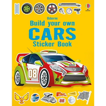 Build Your Own Cars Sticker Book - Paperback