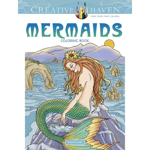Creative Haven Mermaids Coloring Book