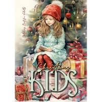 Christmas Kids Coloring Book for Adults: Christmas Children Coloring Book for adults grayscale christmas day Coloring Book adults christmas grayscale - Paperback