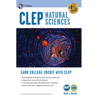 Clep(r) Natural Sciences Book + Online - Paperback