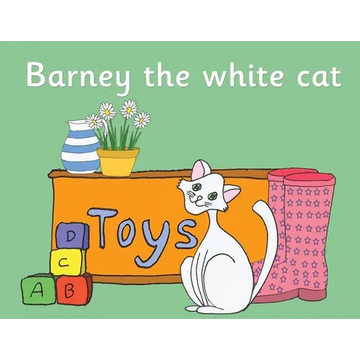 Barney the white cat - Paperback