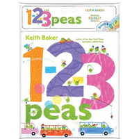 1-2-3 Peas [With Audio CD] - Paperback