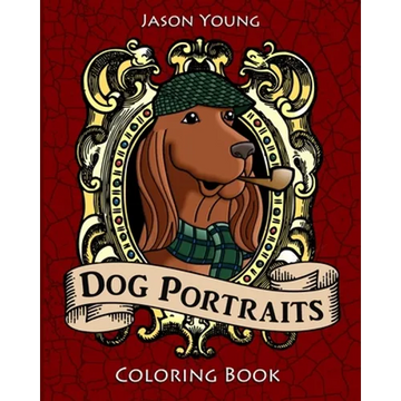 Dog Portraits Coloring Book: Dog Coloring Books for Adults - Paperback