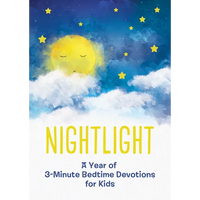 Nightlight: A Year of 3-Minute Bedtime Devotions for Kids - Paperback