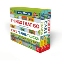 Make Tracks: Things That Go Boxed Set: Cars, Trains, Trucks - Boxed Set