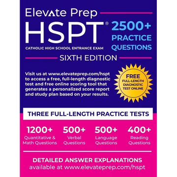 HSPT: 2500+ Practice Questions - Paperback