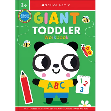 Giant Toddler Workbook: Scholastic Early Learners (Workbook) - Paperback