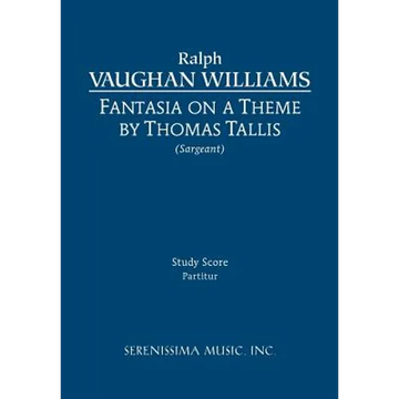 Fantasia on a Theme of Thomas Tallis: Study score - Paperback