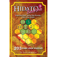 Hidato Beehive 3: 203 New Logic Puzzles - Paperback