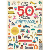The 50 States: Activity Book: Maps of the 50 States of the USA - Paperback