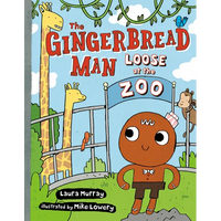 The Gingerbread Man Loose at the Zoo - Hardcover