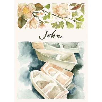 ESV Scripture Journal: John (Artwork by Ruth Chou Simons) (Paperback) - Paperback