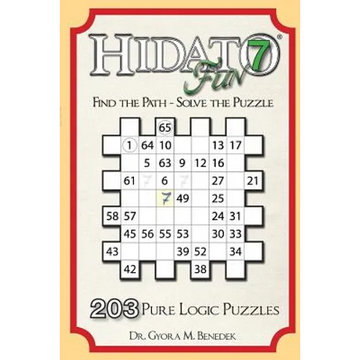 Hidato fun 7: 203 New Logic Puzzles - Paperback