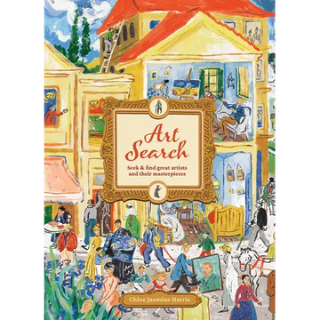 Art Search: Seek & Find Great Artists and Their Masterpieces - Hardcover