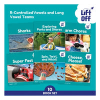 Phonic Books Lift Off Readers R Controlled Vowels and Long Vowel Teams - Paperback
