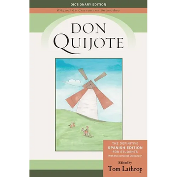 Don Quijote: Spanish Edition and Don Quijote Dictionary for Students - Paperback