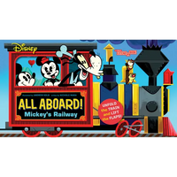 Disney All Aboard! Mickey's Railway (an Abrams Extend-A-Book): A Board Book - Board Book