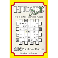Hidato fun 1: 203 Pure Logic Puzzles - Paperback