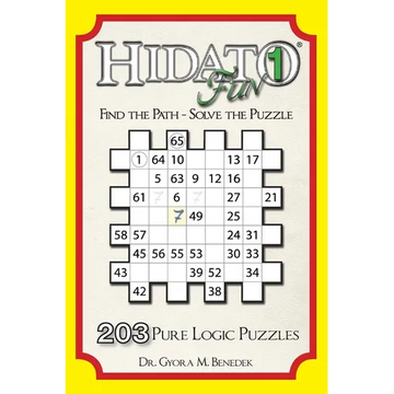 Hidato fun 1: 203 Pure Logic Puzzles - Paperback