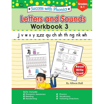 Success with Phonics: Letters and Sounds Workbook 3 - Paperback