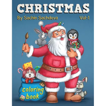 Christmas Coloring Book for Kids: Winter Season Book for Boys & Girls - Paperback