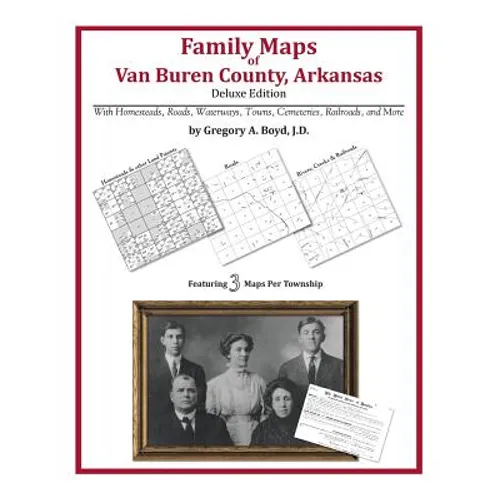 Family Maps of Van Buren County, Arkansas