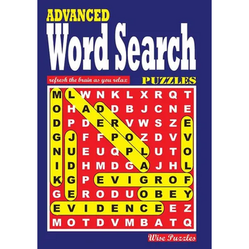 ADVANCED Word Search Puzzles - Paperback
