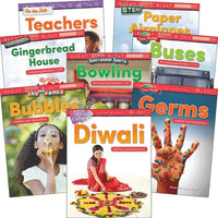 Number Sense & Operations: Grades K-1 (8-Book Set) - Paperback