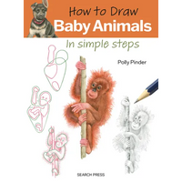 How to Draw: Baby Animals: In Simple Steps - Paperback