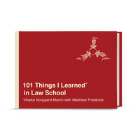 101 Things I Learned(r) in Law School - Hardcover