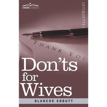 Don'ts for Wives - Paperback