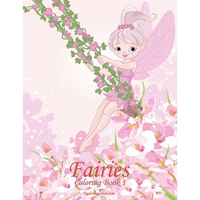 Fairies Coloring Book 1 - Paperback