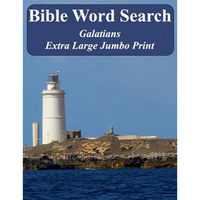 Bible Word Search Galatians: King James Version Extra Large Jumbo Print - Paperback