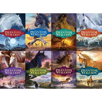 Phantom Stallion Untamed Collected Set: The Wild One; Mustang Moon; Dark Sunshine; The Renegade; Free Again; The Challenger; Desert Dancer; Golden Gho - Paperback