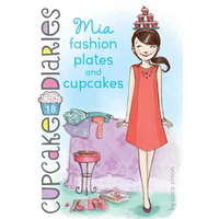 MIA Fashion Plates and Cupcakes - Paperback