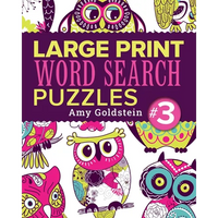 Large Print Word Search Puzzles 3 - Paperback