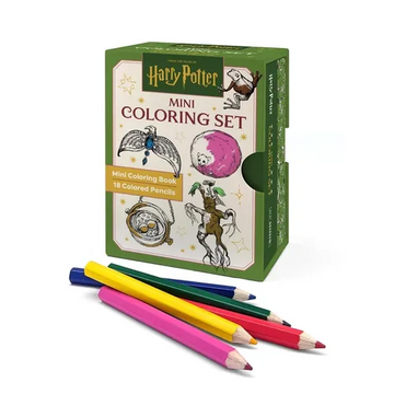Harry Potter Mini Coloring Set: Includes Mini Coloring Book and 18 Colored Pencils - Paperback