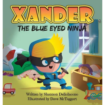 Xander The Blue Eyed Ninja - Hardcover