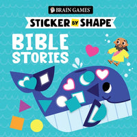 Brain Games - Sticker by Shape: Bible Stories - Paperback